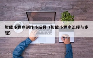 通许智能小程序制作小玩具（智能小程序流程与步骤）